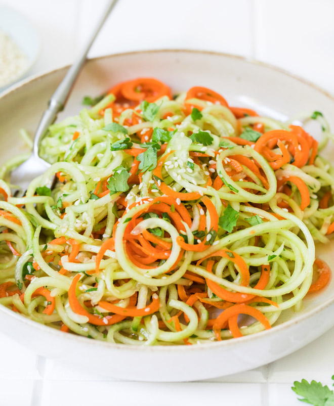 Sesame Cucumber Noodles