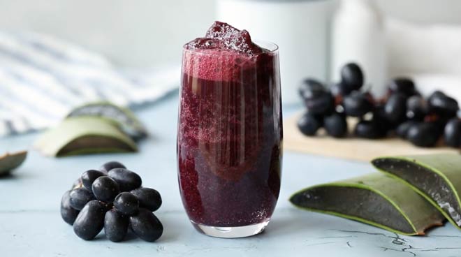 Aloe Grape Slushy 