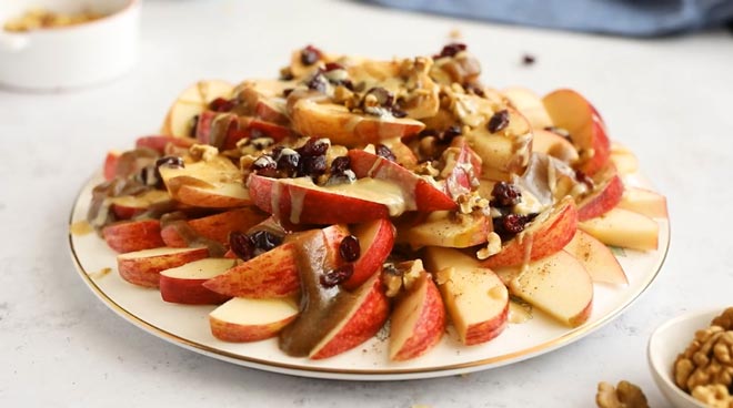 Apple Nachos 