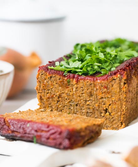 Lentil Vegetable Loaf