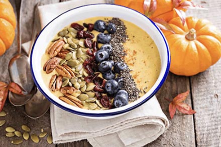 Pumpkin Smoothie Bowl