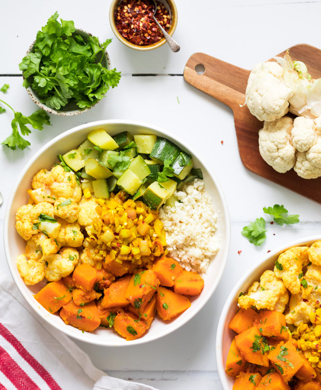 Cauliflower & Squash Bowl